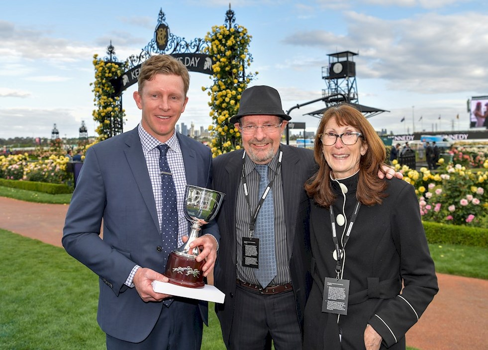 Matt with parents Michael & Leonie Laurie